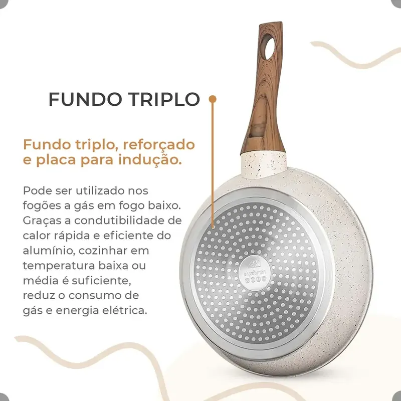 Jogo De Panelas Antiaderente Cerâmica Mimo/Colinox Style 10 Peças - imagem 2
