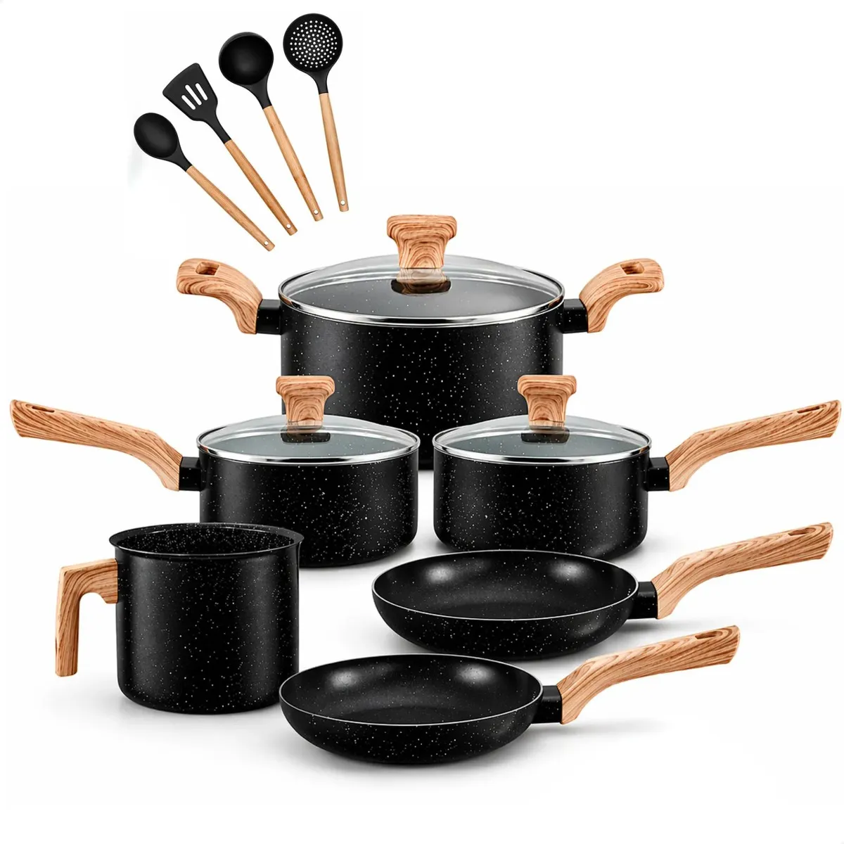 Kit 10 Peças Colinox (Preta)